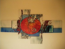 Teiliges schönes leinwandbild gebraucht kaufen Teiliges schönes leinwandbild gebraucht kaufen  Großheide