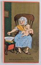 Cartão comercial Dobbins Electric Soap #1 da década de 1880 no início The Infant..." comprar usado  Enviando para Brazil