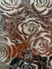 Collana piastrina brillantini usato  Palestrina