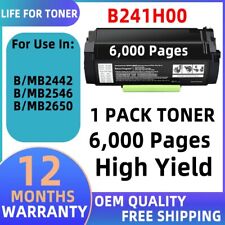 Toner 1PK B241H00 6K para Lexmark B2442/B2546/B2650/MB2442/MB2546/MB2650, usado comprar usado  Enviando para Brazil