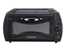 Elektryczny piekarnik do chleba Goldhofer Tandoor 2100 W, 22 l, czarny, nieprzywierający na sprzedaż  PL