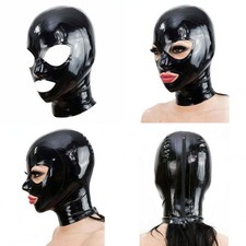 Black latex hood for sale  LONDON