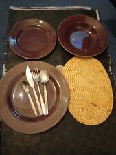 Stoneware plum purple for sale  UK