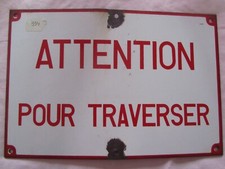 Ancienne plaque émaillée d'occasion  Saint-Vivien-de-Médoc