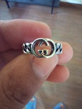 Anello gucci argento usato  Lugo
