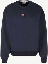 TOMMY HILFIGER Felpa Girocollo Vestibilità Ampia Logo Uomo   na sprzedaż  Wysyłka do Poland