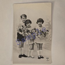 Cartão postal francês Alfred Noyer crianças com buquês 1320B comprar usado  Enviando para Brazil
