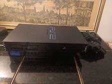 Console Sony PlayStation 2 PS2 FAT preto com controle, adaptadores, Capcom Classics comprar usado  Enviando para Brazil