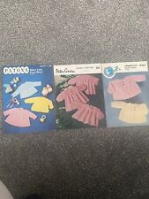 Vintage baby knitting for sale  GRANTOWN-ON-SPEY