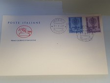 Francobolli stamps f.d.c. usato  Sanremo