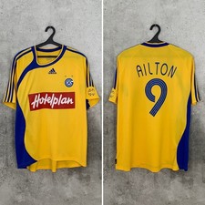Camisa de futebol GRASSHOPPERS 2007 2008 AWAY #9 AILTON ADIDAS TAMANHO XL, usado comprar usado  Enviando para Brazil