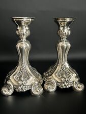 Silber barockstil kerzenleucht gebraucht kaufen  Limburg a. d. Lahn