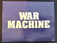 Usado, RARE War Machine FYC Blu-ray Netflix 2017 Awards Screener Promo Brad Pitt HTF comprar usado  Enviando para Brazil