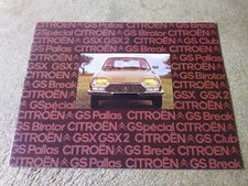 Citroen brochure 1975 for sale Citroen brochure 1975 for sale  FRODSHAM