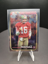 2024 Topps Chrome Football Joe Montana #177 San Francisco 49ers , usado comprar usado  Enviando para Brazil