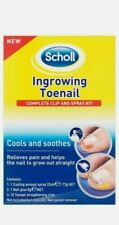 KIT COMPLETO DE CLIPE E SPRAY PARA UNHAS ENCRAVADAS SCHOLL ALIVIA A DOR UNHA RETA  comprar usado  Enviando para Brazil
