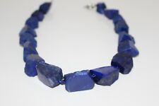 Lapislazuli halskette statemen gebraucht kaufen  Stuttgart