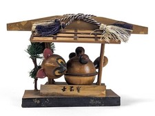 Vintage creative kokeshi usato  Spedire a Italy