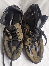 Baskets montantes kaki d'occasion  Paris XX