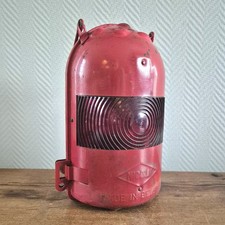 Vintage NICOLN lampeggiante lampada ad olio lanterna BELGIO trasporto ferrovi... comprar usado  Enviando para Brazil