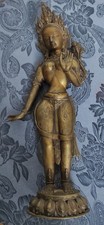 Tempeltänzerin bronze gelbgus gebraucht kaufen  Neuss