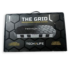 Tech Life Power Strip 9 Tomacorrientes Central Eléctrica 4 Puertos USB Protector contra Sobretensiones La Red segunda mano  Embacar hacia Mexico