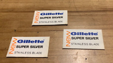 Gillette lamette vintage usato  Ceriano Laghetto
