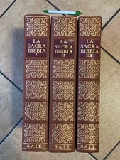 Sacra bibbia volumi usato  Cesena