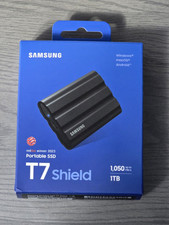 Usado, Unidade de Estado Sólido Portátil Samsung T7 Shield 1TB (MU-PE1T0S/AM) 2022 - Preto - O comprar usado  Enviando para Brazil