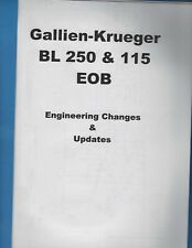 Gallien krueger 250 for sale  Long Beach