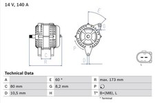 Lichtmaschine generator fiat gebraucht kaufen  Bautzen-Umland II