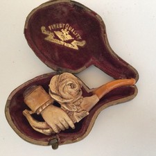 Carved antique meerschaum for sale  SOUTH CROYDON