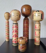 Traditional kokeshi dolls d'occasion  Expédié en Belgium
