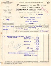 1928 mongin freres d'occasion  Expédié en Belgium