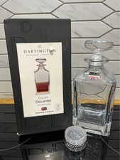Dartington square crystal for sale  LONDON
