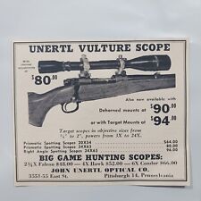 1956 vintage unertl for sale  Shipping to United Kingdom