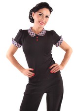 Retro herzchen polka gebraucht kaufen  Erlabrunn