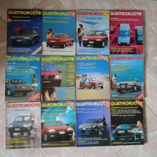 Riviste quattroruote 1987 usato  Roma