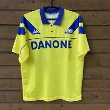 Camisa de futebol vintage Juventus KAPPA 1992 1993 Away DANONE Maglia comprar usado  Enviando para Brazil