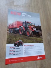 ENG(anglais)-PROSPECTUS TRACTEUR ZETOR FORTERRA TRAKTOR PROSPEKT TREKKER comprar usado  Enviando para Brazil