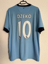 Edin Dzeko #10 Jersey Manchester City Football Shirt Nike L Trikot Soccer comprar usado  Enviando para Brazil