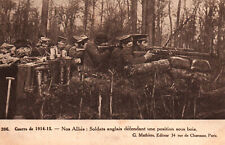 Old postcard militaria d'occasion  Expédié en Belgium