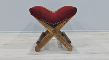Banqueta estofada, banqueta otomana, assento kilim, cadeira turca, cadeira tapete Kilim comprar usado  Enviando para Brazil