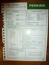 At6.354.4 fiche technique d'occasion  France