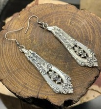 Brincos de prata esterlina antigos vintage ponta de rosa ponto de rosa Wallace comprar usado Brincos de prata esterlina antigos vintage ponta de rosa ponto de rosa Wallace comprar usado  Enviando para Brazil