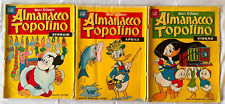 Lotto almanacco topolino usato  Trieste