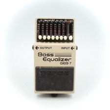 Pedal de efeitos de baixo equalizador BOSS Geb-7 BK30231, usado comprar usado  Enviando para Brazil
