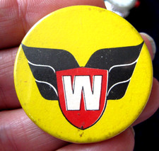 Warlord comic badge for sale  LOUGHBOROUGH