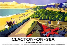 Art Ad Clacton on Sea Its Quicker by Rail LNER Train Rail Travel  Poster Print comprar usado Art Ad Clacton on Sea Its Quicker by Rail LNER Train Rail Travel  Poster Print comprar usado  Enviando para Brazil