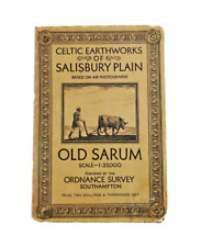 Vintage archaeology map for sale  BALLYCLARE